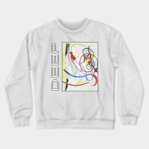 DEEP Crewneck Sweatshirt by Stephen_Lucas_Artist